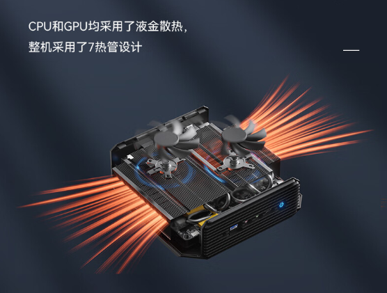 4199元 铭凡HX80G迷你主机上架：锐龙9 6900HX+RX 6600M独显