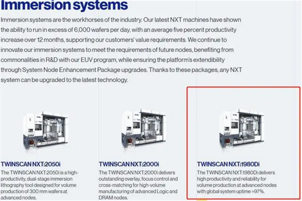 一线生机！ASML高端DUV光刻机可以出口：还能支持7nm
