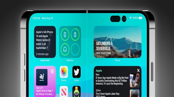折叠屏iPhone跌落时会自我保护！苹果新专利曝光