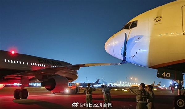 长荣航空两飞机发生碰撞：空客A321把波音777“割喉”了