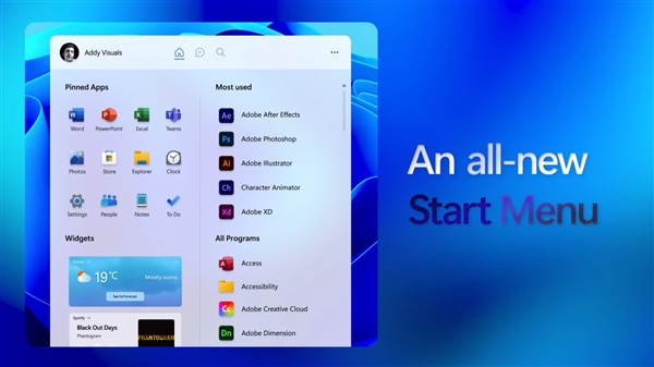 Windows 12这般模样？概念设计出炉：任务栏/开始菜单无比舒服