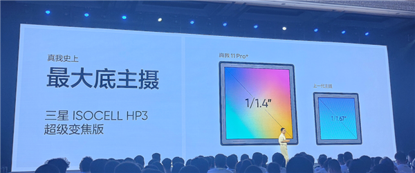 真我史上最大底 真我11 Pro+搭载行业最高2亿像素传感器：挑战最强