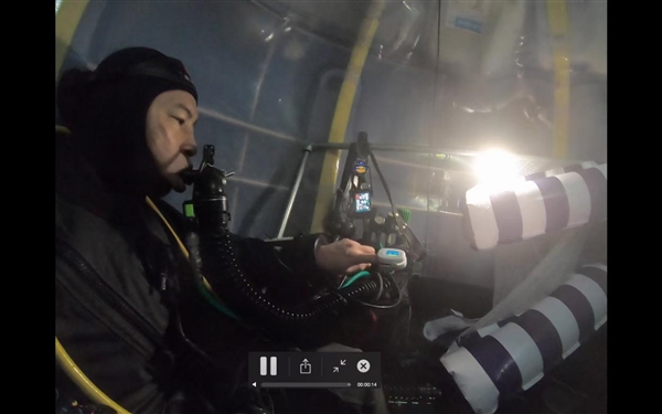 277米！华为WATCH Ultimate非凡大师助力 潜水员韩颋再创亚洲洞穴潜水记录