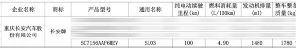 进一步降低购买门槛 长安深蓝SL03全新增程版来了 纯电续航100公里