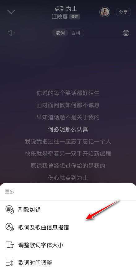 网易云音乐怎样显示歌词