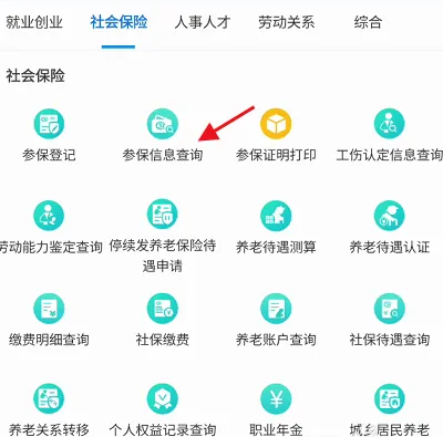 四川人社app如何查询社保明细