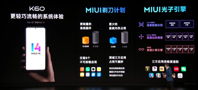 2499元起售 Redmi K60正式发布