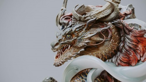 3D 艺术家许喆隆本周在“NVIDIA Studio 创意加速”中重现中国神兽