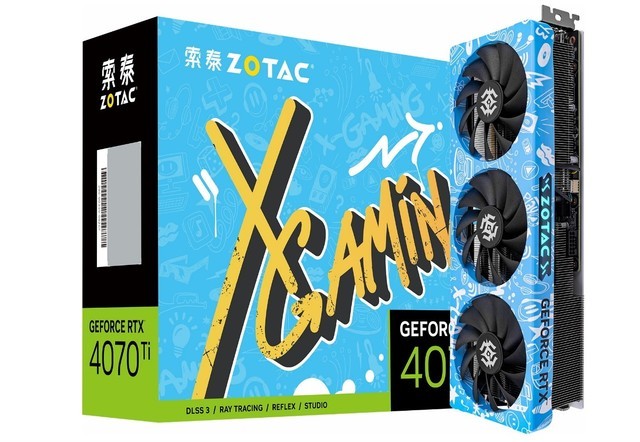 4K光追性价比之王 索泰RTX 4070Ti显卡正式发布！