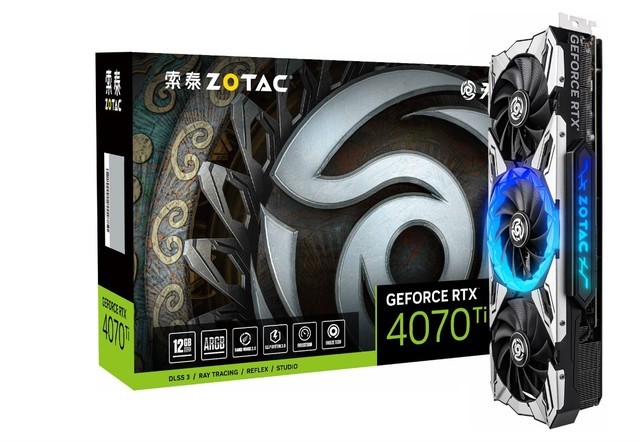 4K光追性价比之王 索泰RTX 4070Ti显卡正式发布！