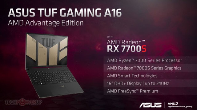 AMD宣布推出采用RDNA3架构的Radeon 7000移动系列显卡