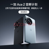 一加Ace 2发布：两款配色 现已上架