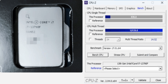 2999元！中国特供游戏神U英特尔酷睿i7-13790F曝光