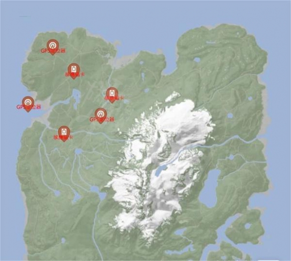 森林之子各武器物品都在哪-各武器物品大地图点位一览
