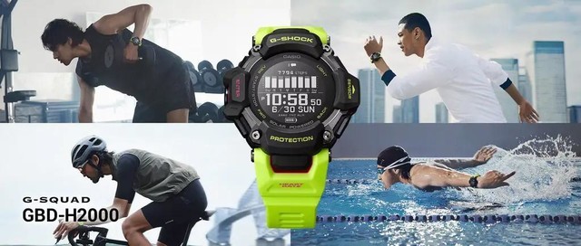 Applewatch瑟瑟发抖！卡西欧推出G-SQUAD GBD-H2000智能手表