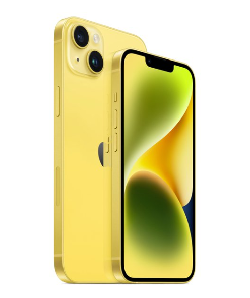 iPhone 14/Plus新增黄色配色：3月14日开售、5399元起