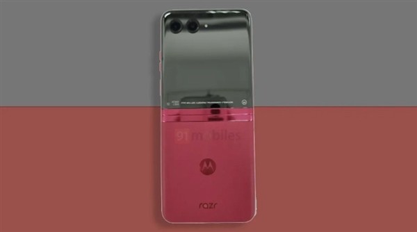 摩托罗拉Razr 2023真机曝光：折叠外观变了