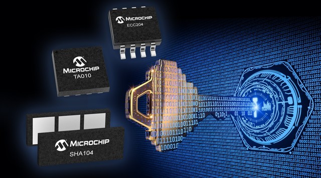 Microchip扩大安全认证IC产品系列