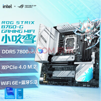 支持DDR5内存 华硕B760小吹雪主板火热预约中