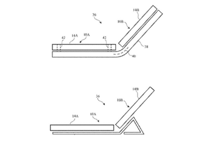 苹果折叠屏专利防掉落