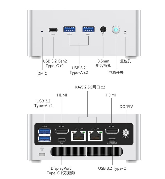 MINISFORUM NAB6迷你主机上架：i7-12650H准系统低至2599元