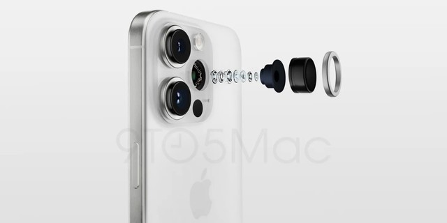 新配色绝了！苹果iPhone 15 Pro渲染图再曝光：钛合金中框、相机更凸起