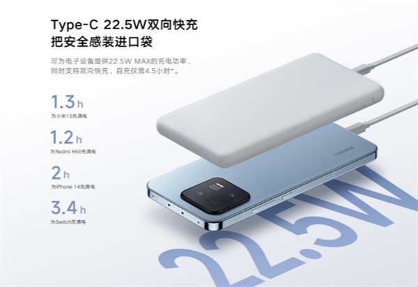 小米发布新充电宝：79元 10000mAh