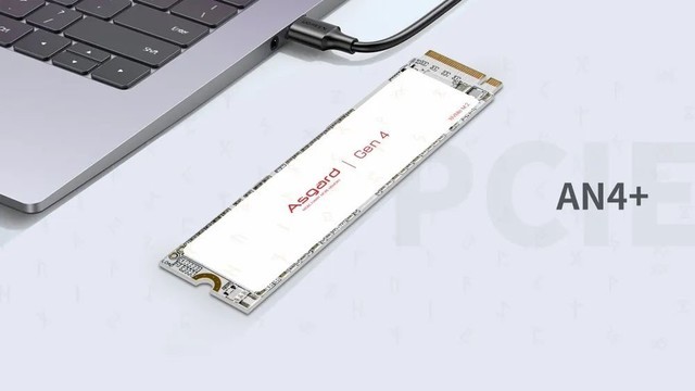 7450MB/s！阿斯加特推出AN4+ PCIe 4.0 SSD：2TB低至578元