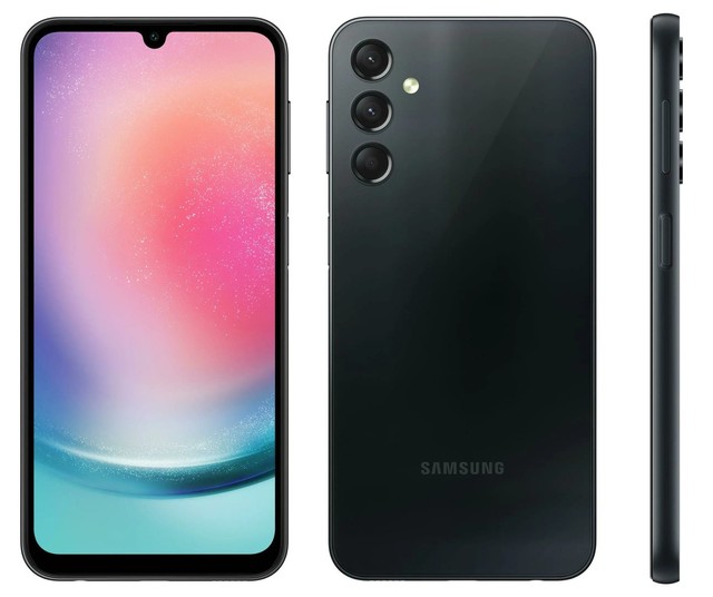 三星Galaxy A24渲染图曝光：5000万主摄+5000mAh电池+6.5英寸屏