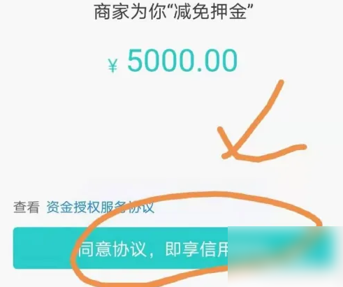 联动云芝麻信用免押金多久解除