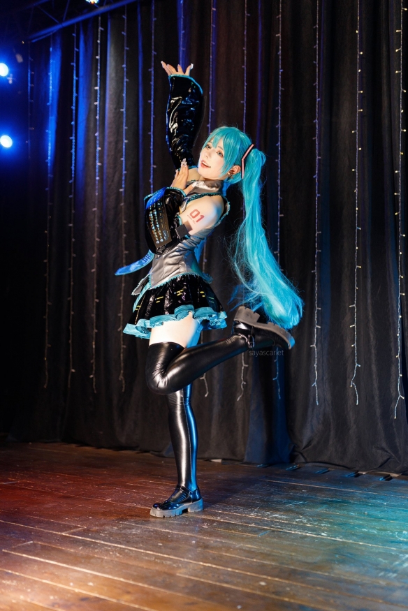 简直就是初音本尊！俄国美少女Coser热爱ACG终移居日本