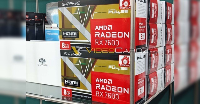 英伟达怕了吗？AMD Radeon RX 7600显卡偷跑，确认配备8GB显存