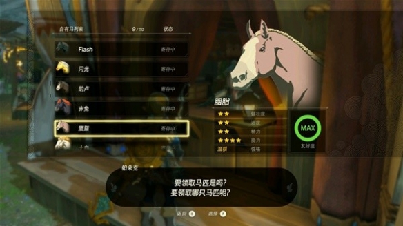 王国之泪特殊马匹一览-王国之泪有哪些特殊马匹