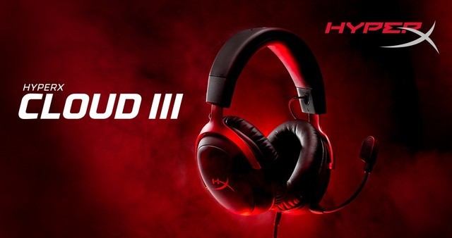 HyperX全新推出Cloud III飓风3游戏耳机