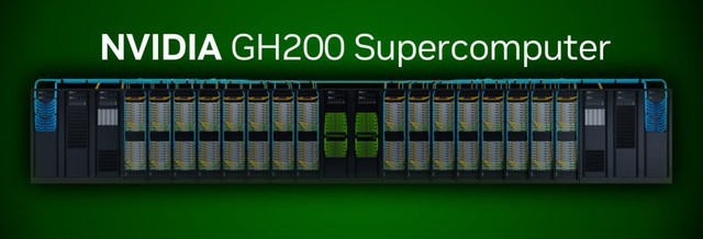 单机1EP能力！英伟达推出GH200超级计算机