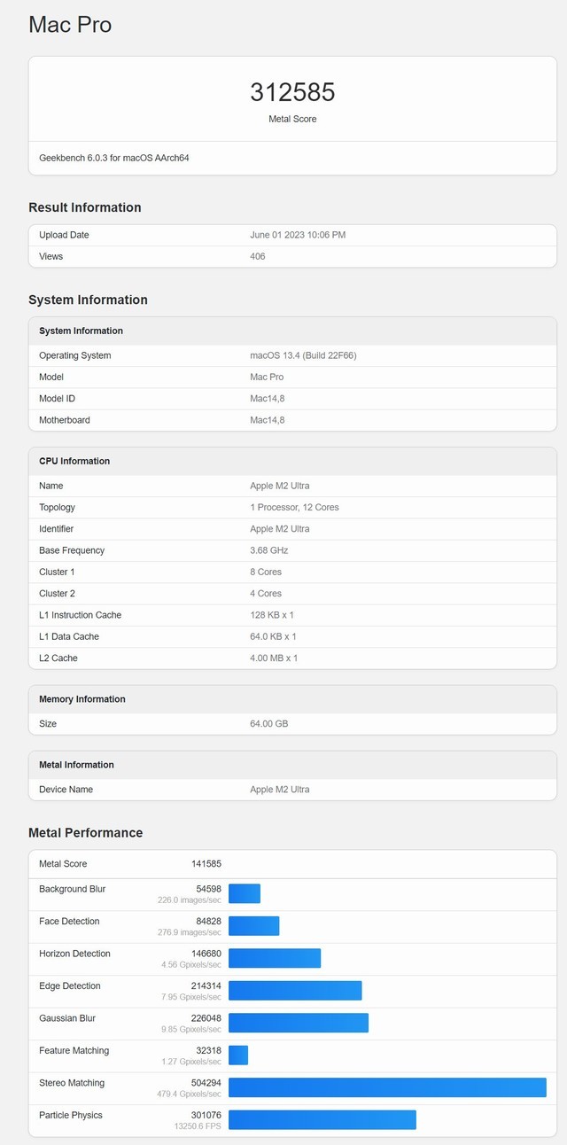 压力给到X86处理器！苹果M2 Ultra芯片曝光：频率达3.68 GHz