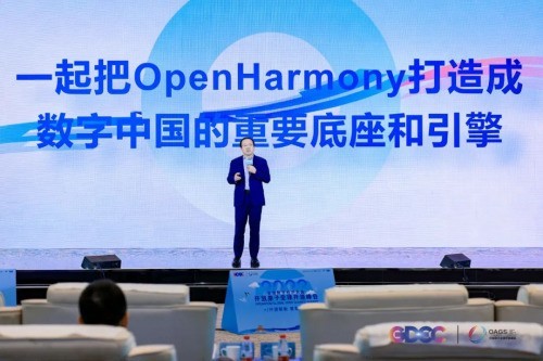 深开鸿王成录：共筑OpenHarmony高地，践行数字中国