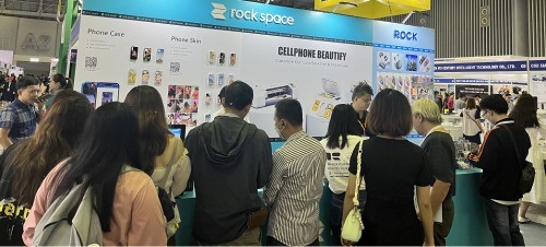 rock space惊艳亮相越南电子展，先进壳膜定制解决方案大放异彩