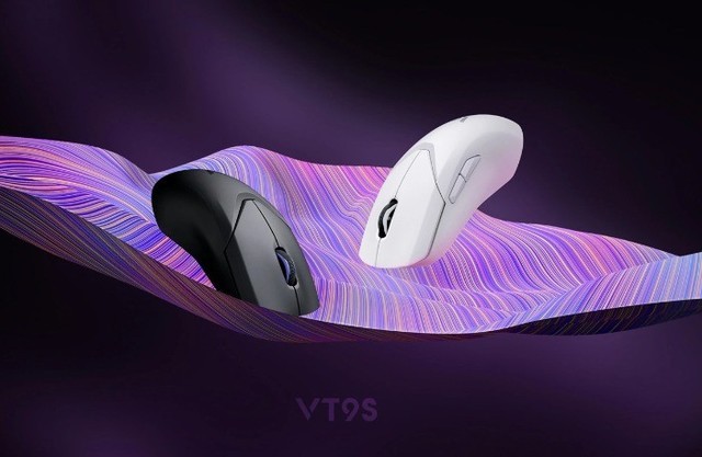 雷柏VT9S轻量化双模无线游戏鼠标发布