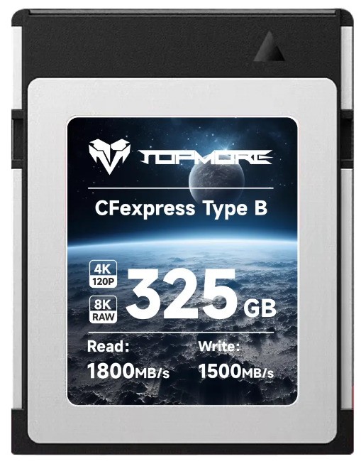CFexpress Type B储存卡售价公布：1.3TB 售 价3599元