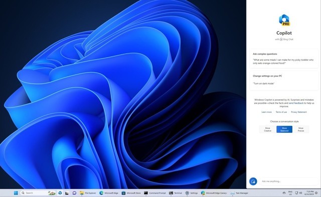 微软Windows Copilot！Win11人工智能“个人助理” 即将到来