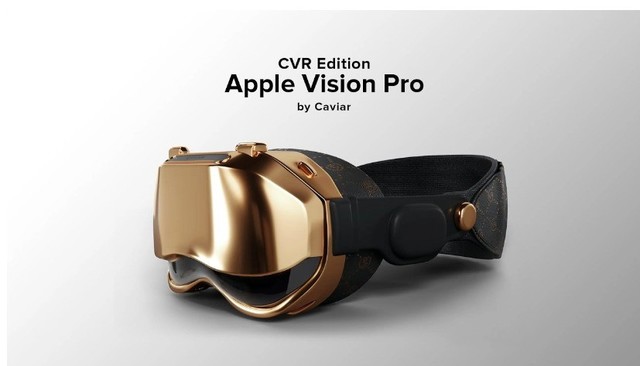 奢侈品制造商推出定制版苹果Vision Pro头显：40000美元 290万元