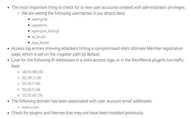 WordPress插件存在重大漏洞 黑客有机会获取账号权限