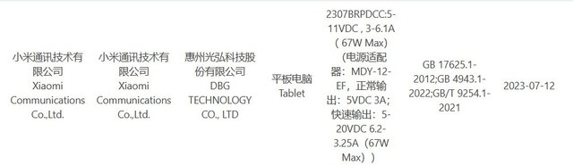 大批神秘新品将至！小米8月份新设备全部入网，含折叠机、平板等