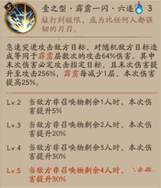 阴阳师我妻善逸技能怎么样