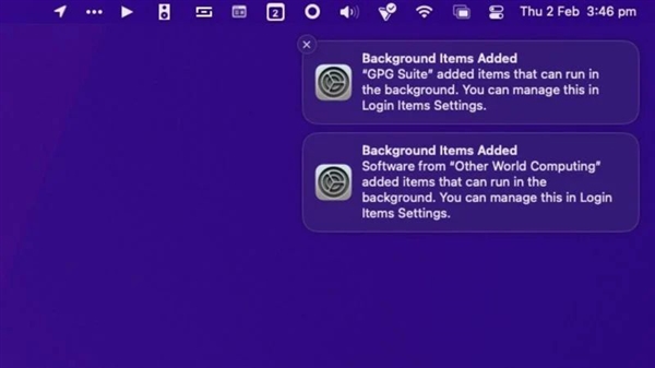 苹果macOS Ventura出Bug：开机后弹出大量无用通知消息