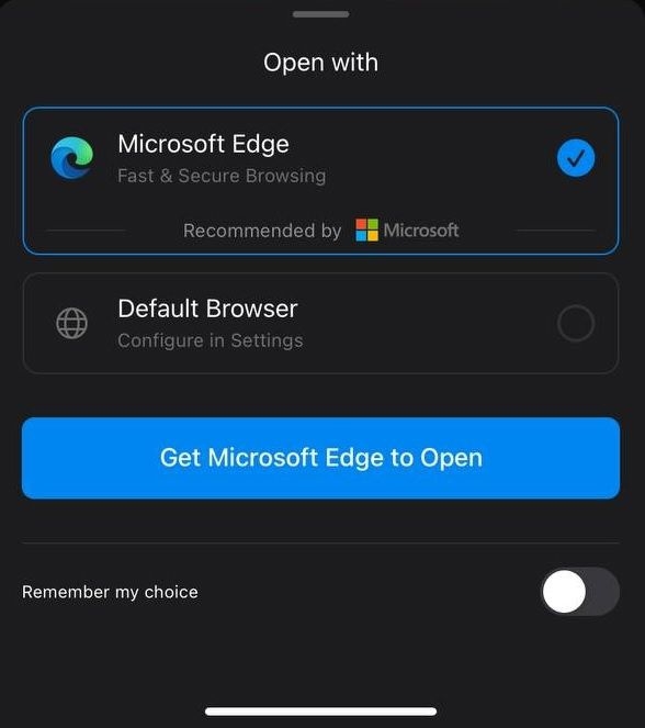 微软为iOS版Outlook植入广告：推广Edge浏览器
