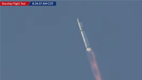 马斯克SpaceX星舰发射失败：惨烈爆炸 当空“放烟花”