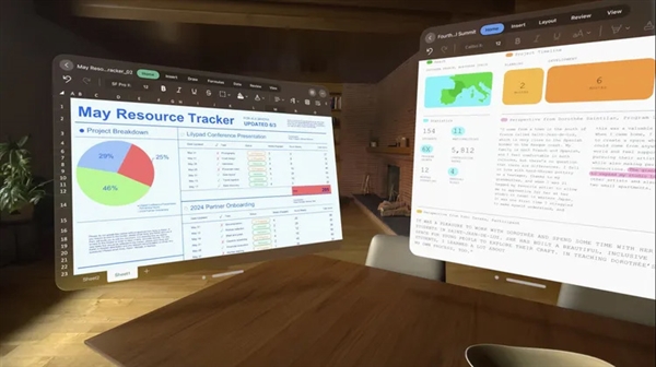 不亏“苹果最佳开发者”：微软宣布旗下办公软件首发入驻Vision Pro