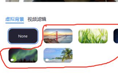 zoom视频会议背景虚化
